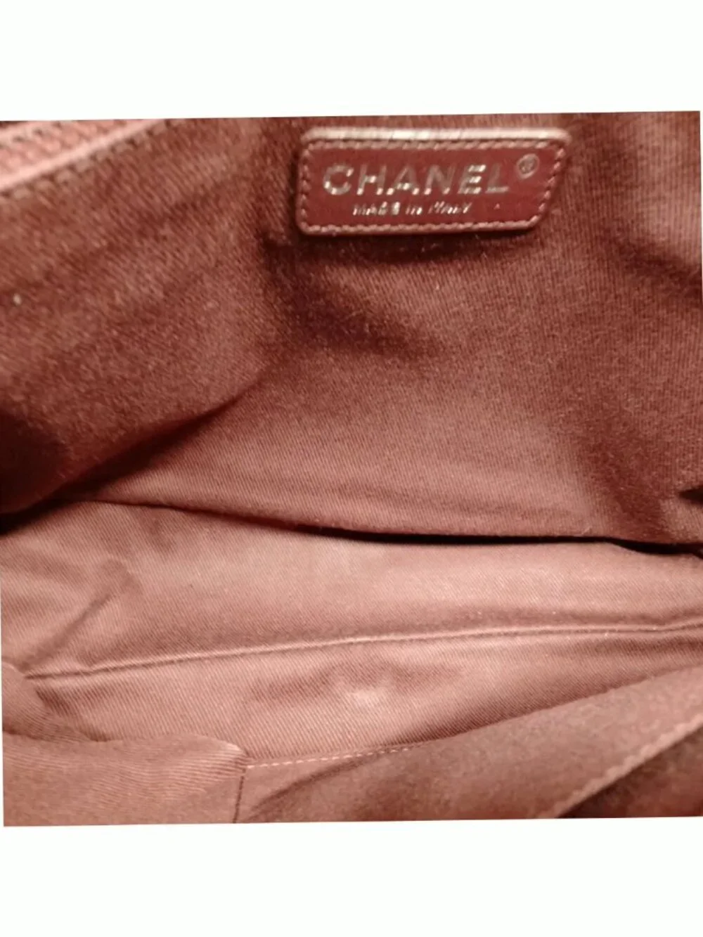 Authentic Chanel Boy Bag Coral Quilted Leather Shoulder Luxury Designer Bag - Picture 11 of 15